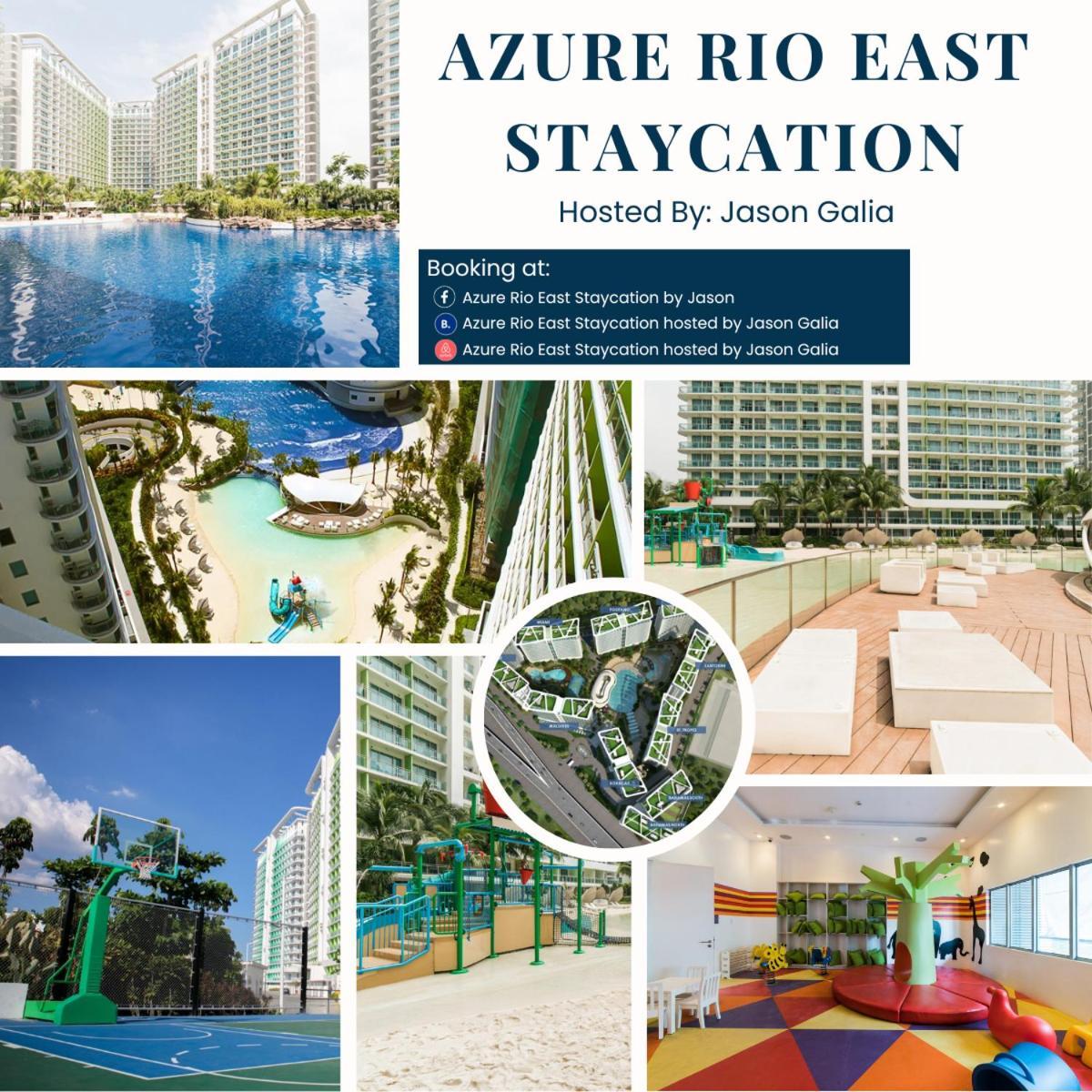 Azure Rio East Staycation Hosted By Jason Galia Manila Exterior photo